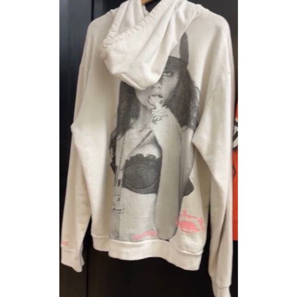 Men's RARE Chrome Hearts x Matty Boy Pink Graphic Hoodie - Oversized Large - Picture 5 of 12